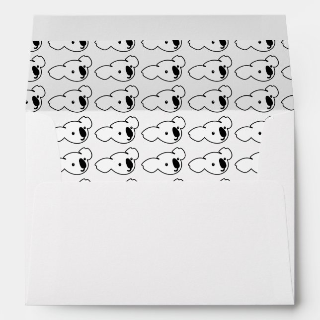 Koala Jo Custom Envelope (Back (Bottom))