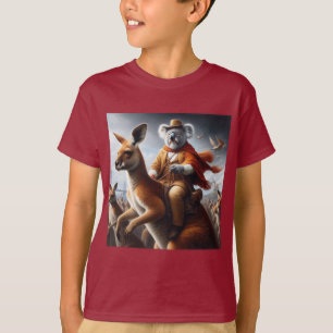 Koala Kangaroo Rider T-Shirt