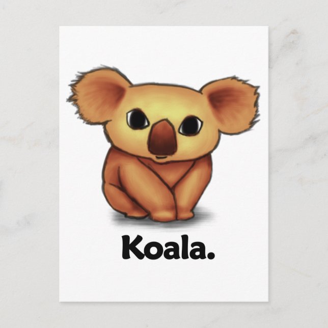 Koala Koala. Postcard (Front)