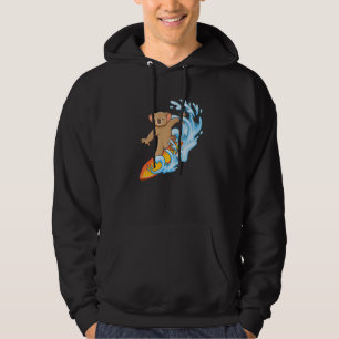 Koala Koala Whisperer Animal Herbivore Surfer Hoodie