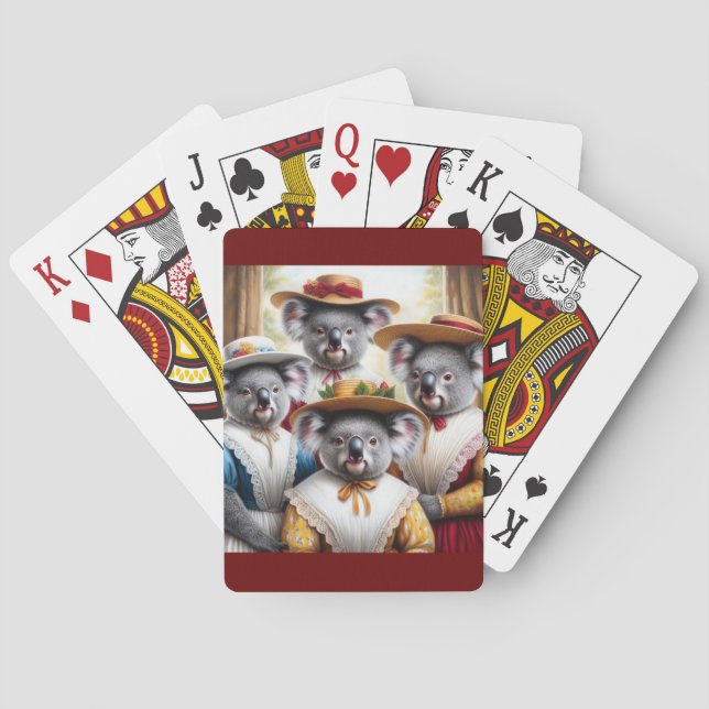 Koala Little Women Playing Cards (Back)