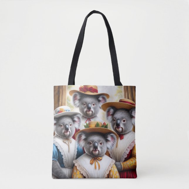 Koala Little Women Tote Bag (Front)
