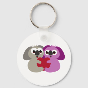 Koala Love Keychain