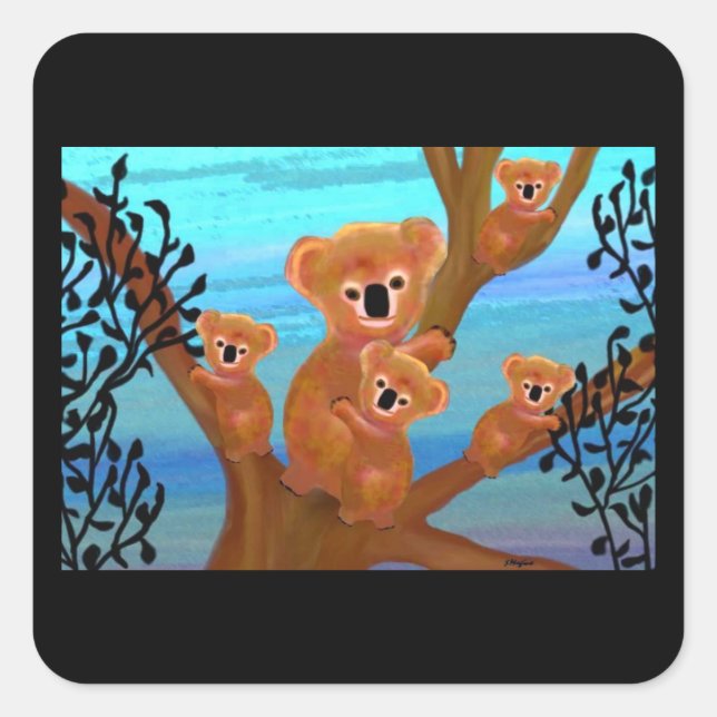 Koala Love Stickers (Front)
