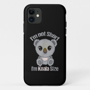 Koala Lover Women Funny Short People Koala iPhone 11 Case