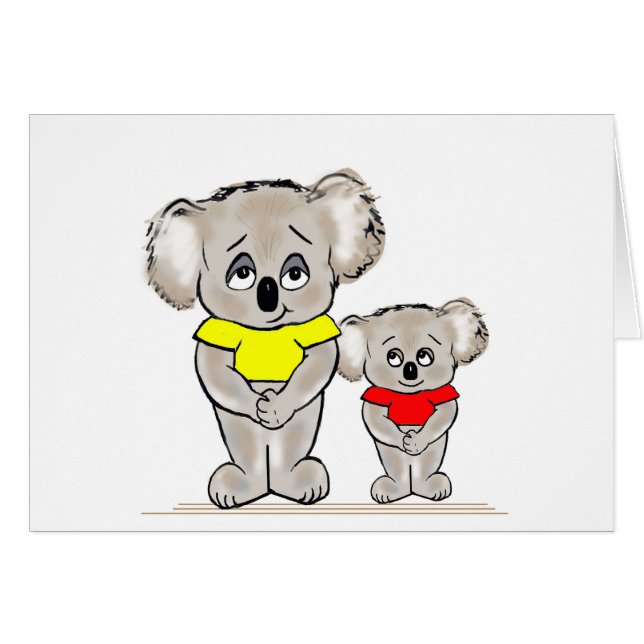 Koala lumineux (Devant horizontal)