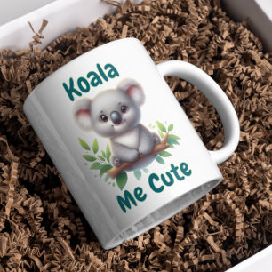 Koala Me Cute Two-Tone Coffee Mug