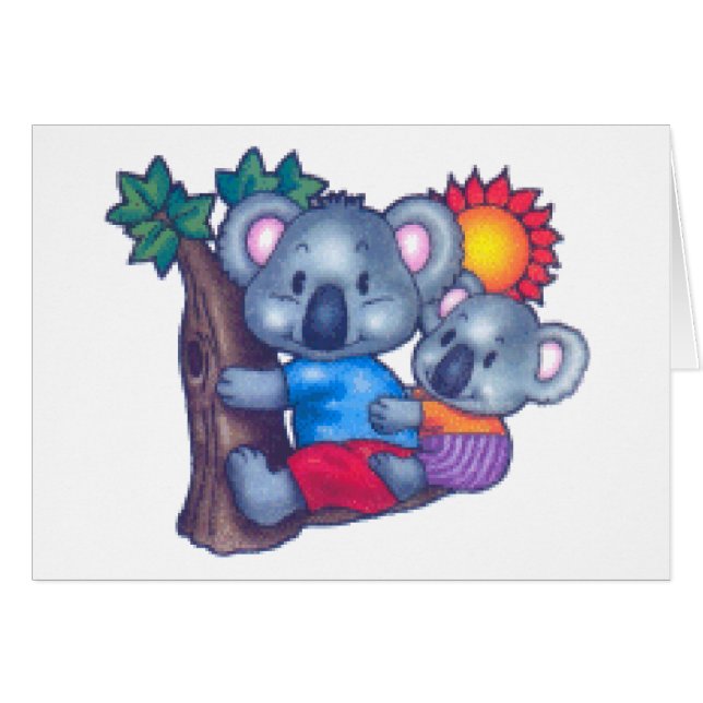 Koala mignons (Devant horizontal)