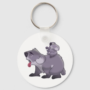 Koala Mom Keychain