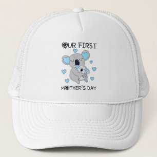 koala Mother's Day Happy Mothers Day Gift For Mom Trucker Hat