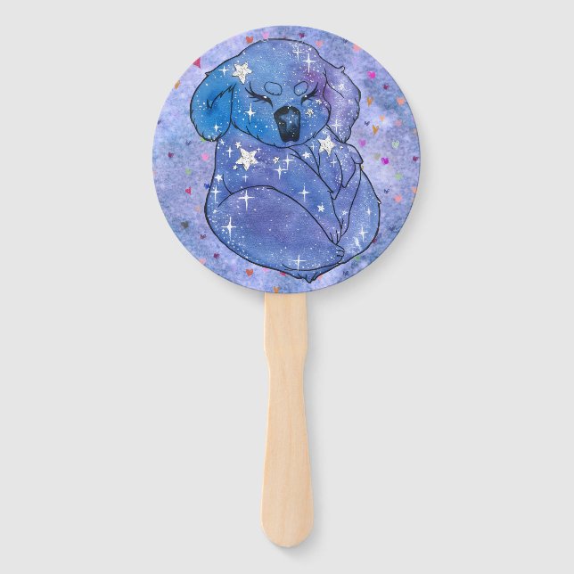 Koala named Seven Hand Fan (Front)