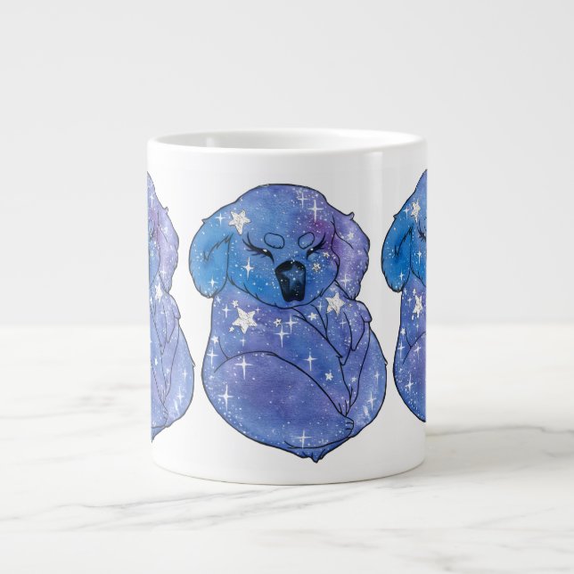 Koala named Seven Large Coffee Mug (Front)