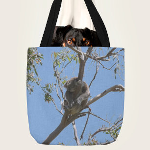 Koala Nap Tote Bag