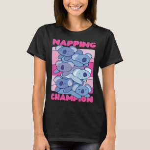 Koala Napping Champion T-Shirt