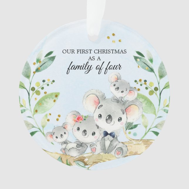 Koala nous offre notre premier Noël en famille de  (devant)