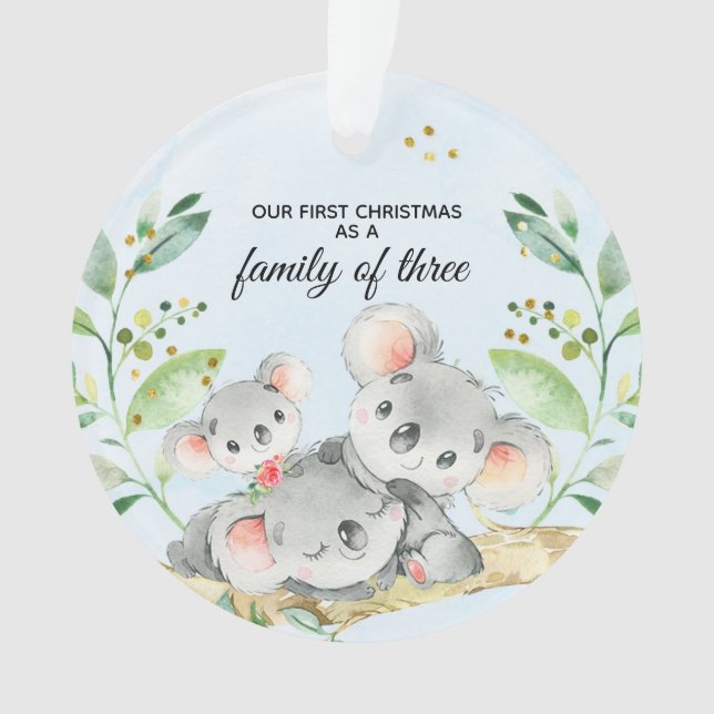 Koala nous offre notre premier Noël en famille de  (devant)
