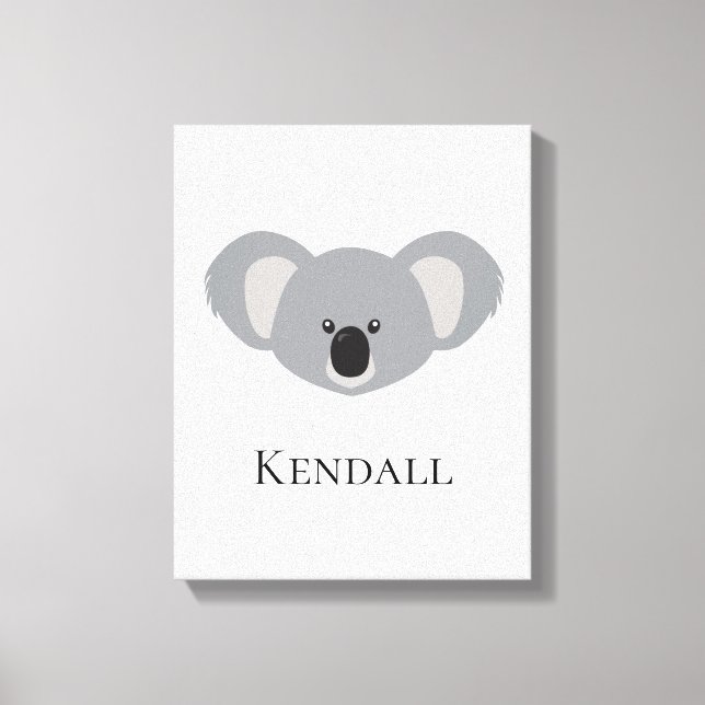 Koala Nursery Art print personalized (Front)
