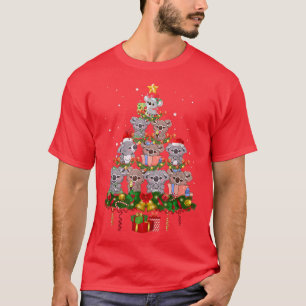 Koala Ornament Decoration Christmas Tree Family Ch T-Shirt
