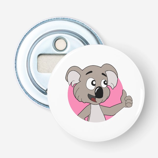 Koala, ouvre-bouteille de dessin animé (Devant)
