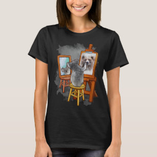 Koala Painting Grizzly Bear Artist Art Animals Lov T-Shirt