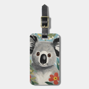 Koala Painting Luggage Tag