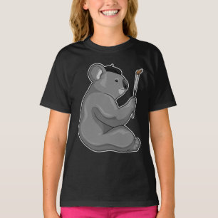 Koala Painting Paint brush T-Shirt