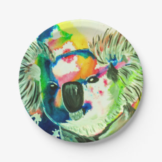 Koala Paper Plate