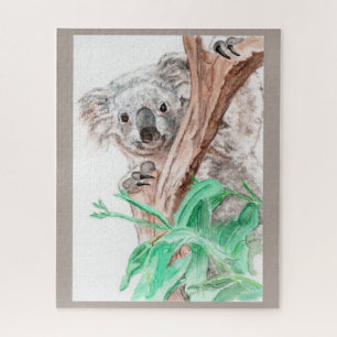 Koala, Peek-a-Boo Jigsaw Puzzle
