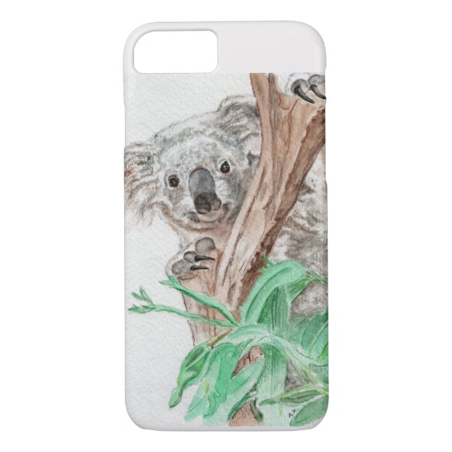 Koala Peek-a-Boo on an IPhone Case (Back)