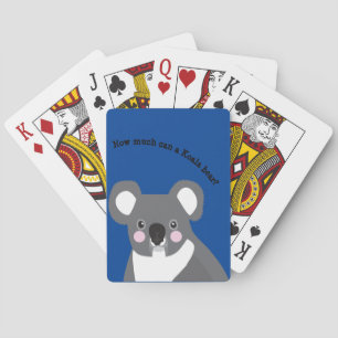 Koala Playing Cards