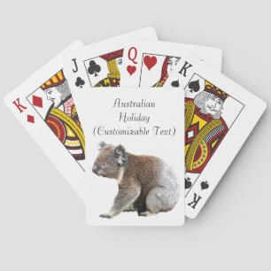 Koala Playing Cards