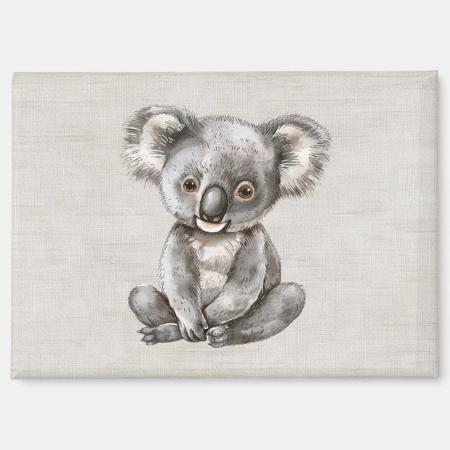 Koala Safari Animal Magnet (Front)