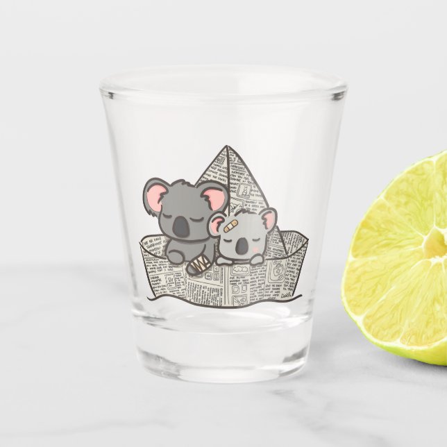 Koala Shot Glass (Front)