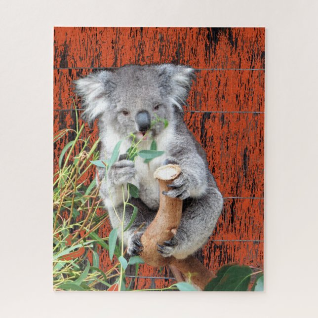 Koala Snack Time Jigsaw Puzzle (Vertical)