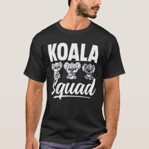 Koala Squad Gifts Funny Koala Bear Lover Men Women T-Shirt