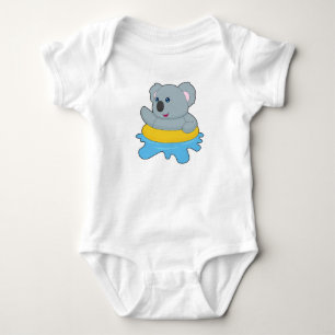 Koala Summer Lifebuoy Baby Bodysuit