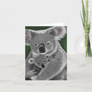Koala Thinking of you card