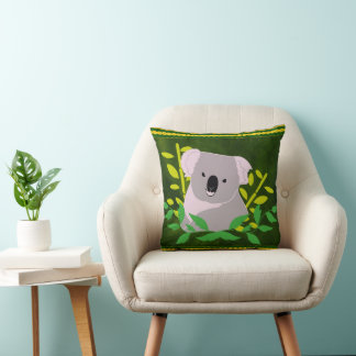 Koala Throw Pillow