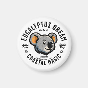 Koala Traum – Eucalyptus Wildnis Australien Magnet