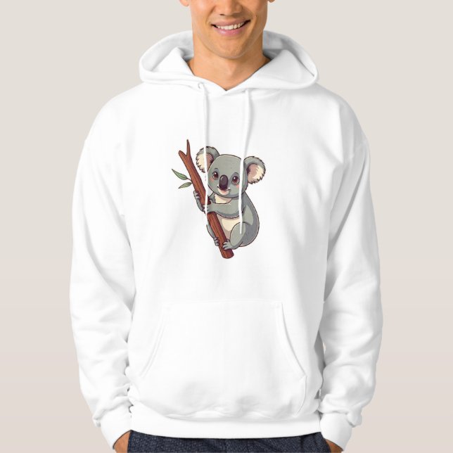 Koala-ty Tees Chillin' Koala Shirts Nature's Hugs: (Front)
