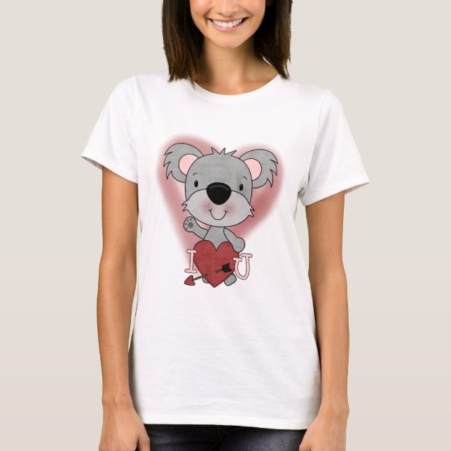 Koala Valentine T-shirts and Gifts (Front)