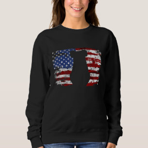 Koala Vintage Usa Flag Sweatshirt