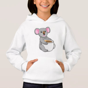 Koala with Coffee Cup