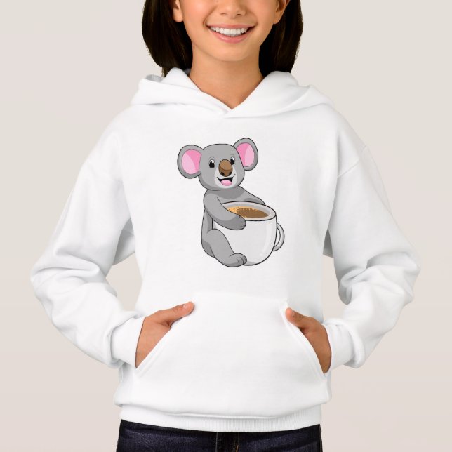 Koala with Coffee Cup (Front)