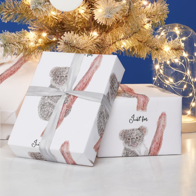 Koala wrapped paper (Holidays)