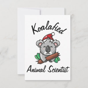 Koalafied Animal Scientist Card