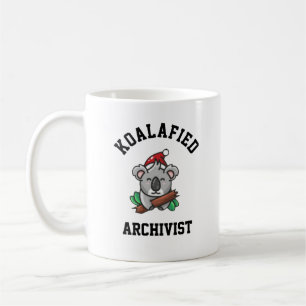 Koalafied Archivist  Coffee Mug