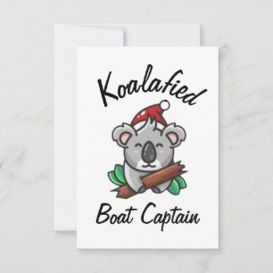 Koalafied Boat Captain Card