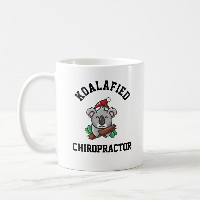 Koalafied Chiropractor  Coffee Mug (Left)