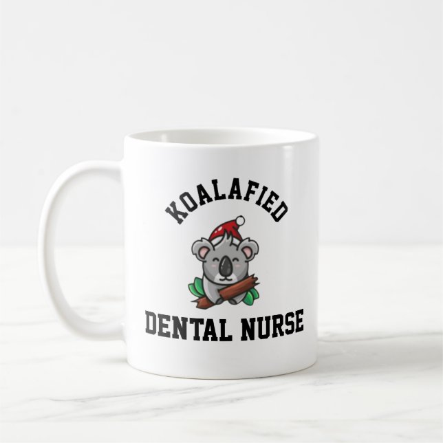 Koalafied Dental Nurse  Coffee Mug (Left)